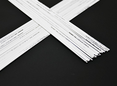 Silver brazing flux coated rod